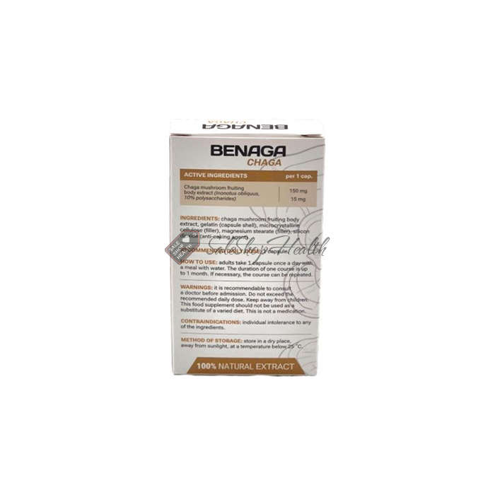 ⚕ Benaga Chaga - Suplement pokarmowy z cukrzycy W Polsce